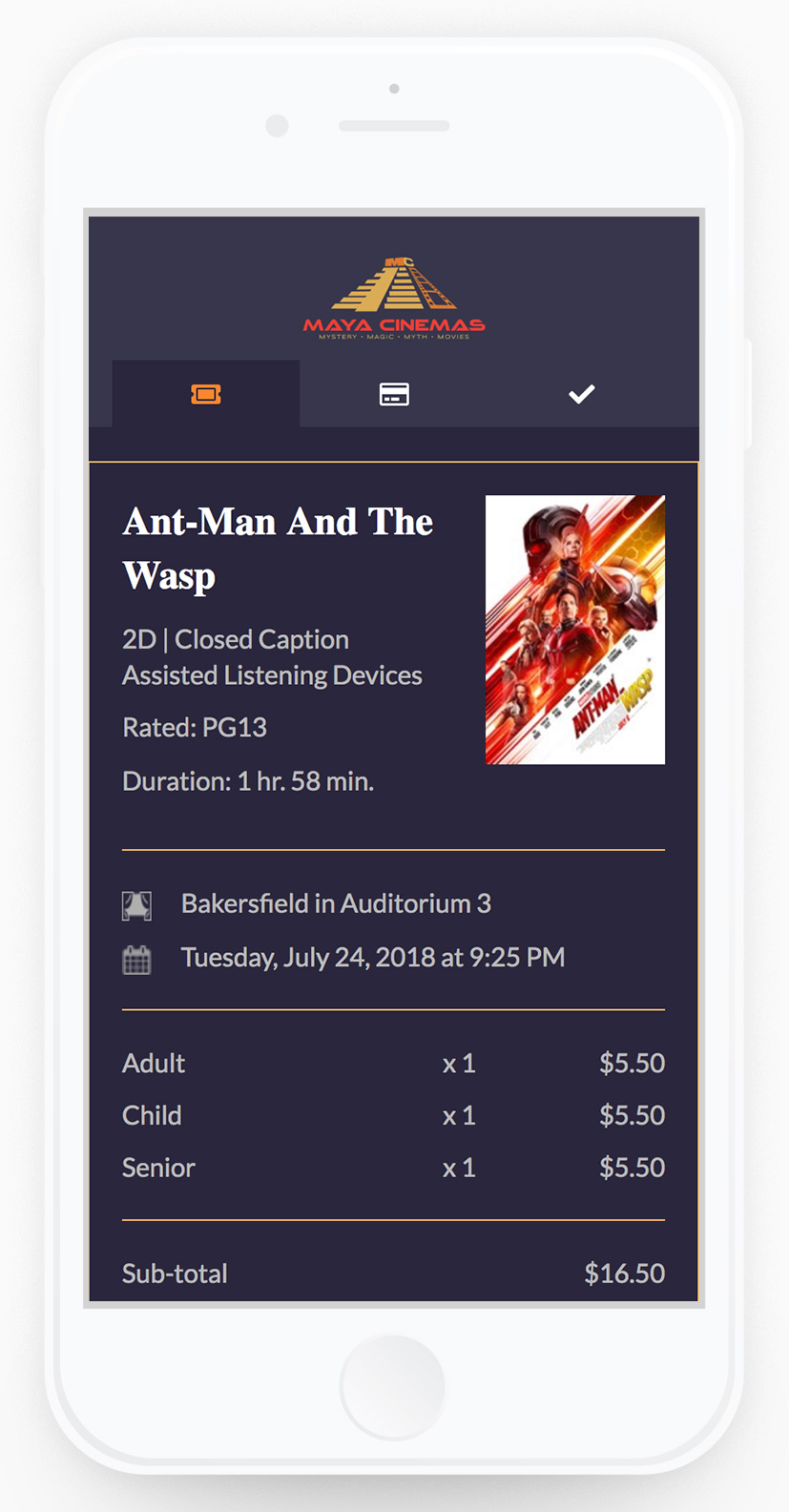 Ticketing-mobile-maya